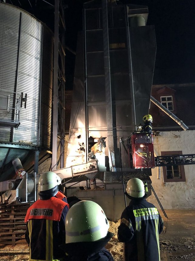 Hoher Schaden bei Brand