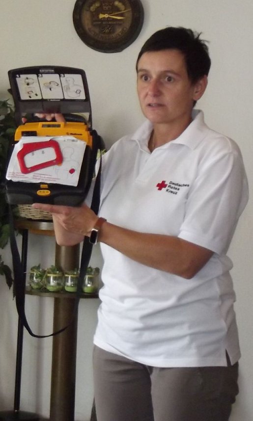 Erste Hilfe aufgefrischt im WB 4