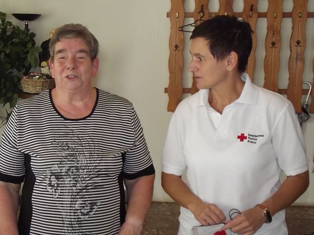 Erste Hilfe aufgefrischt im WB 4