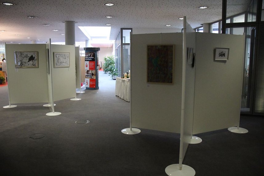 Bilderausstellung in der Kyffh&auml;user-Sparkasse
