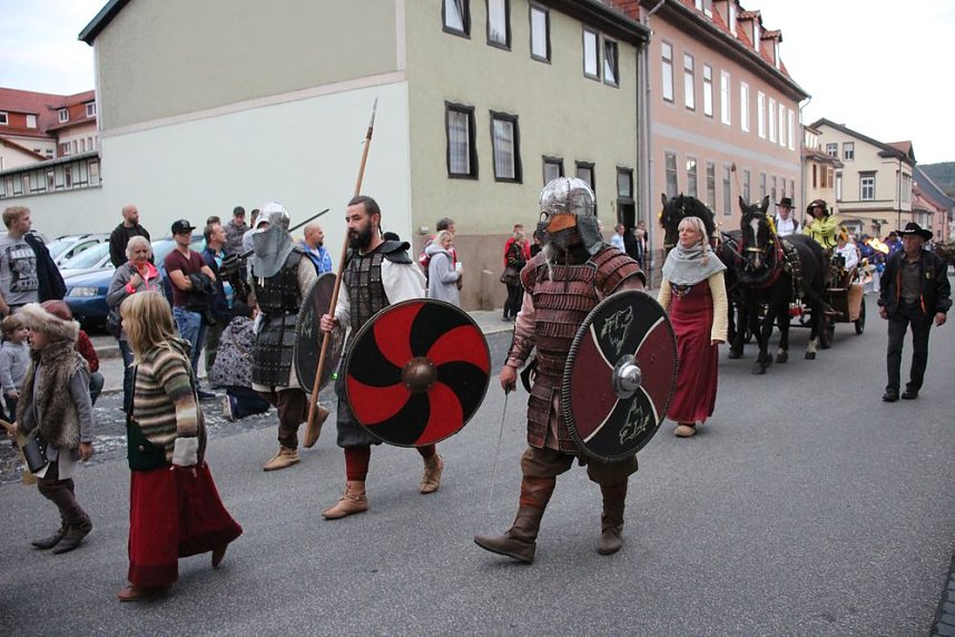 Bauernheer eroberte Bad Frankenhausen