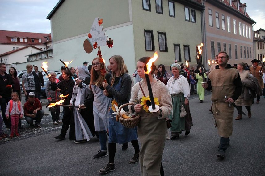 Bauernheer eroberte Bad Frankenhausen