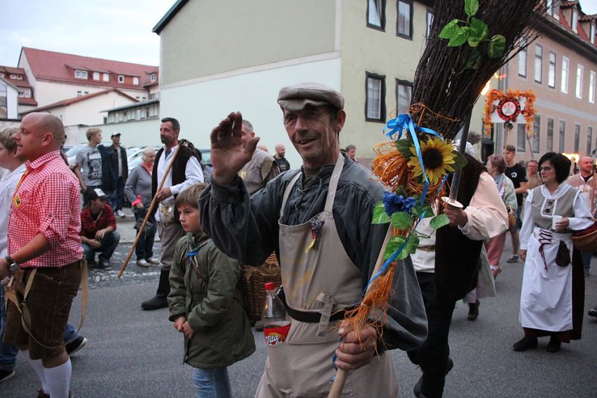 Bauernheer eroberte Bad Frankenhausen