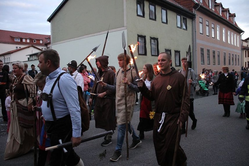Bauernheer eroberte Bad Frankenhausen