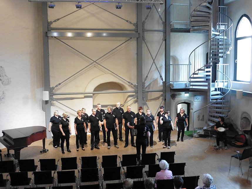 In der Cruciskirche: Cantamus