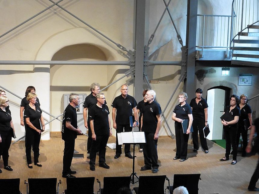 In der Cruciskirche: Cantamus