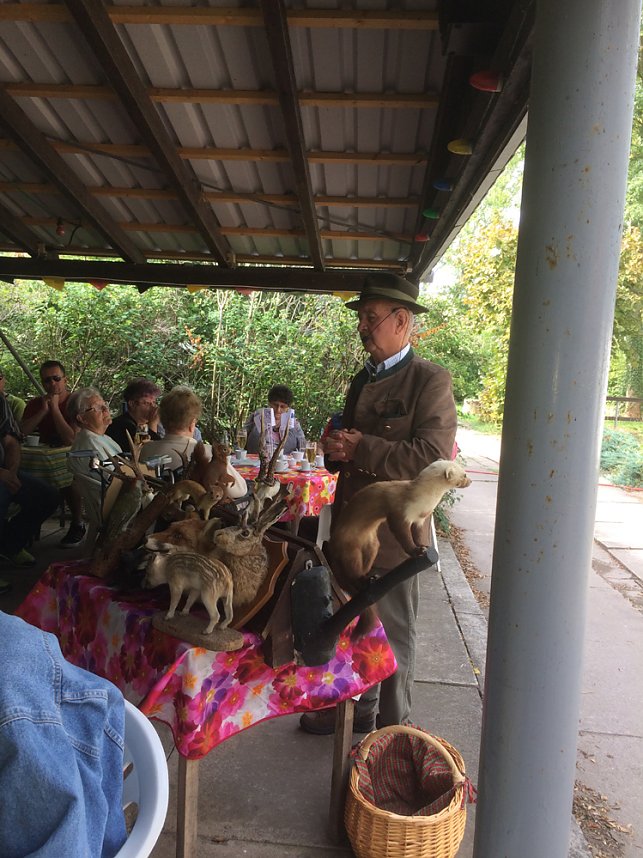 Tierischer Besuch beim VdK Ortsverband Artern
