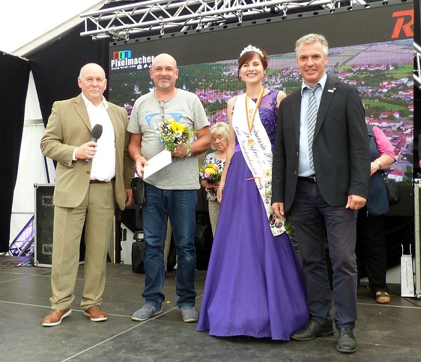 Gro&szlig;e Beteiligung am  24. "Frankenh&auml;user Blumensommer" 2018