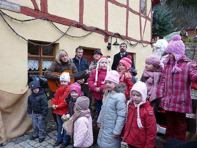 Weihnachtsmarkt in Jechaburg