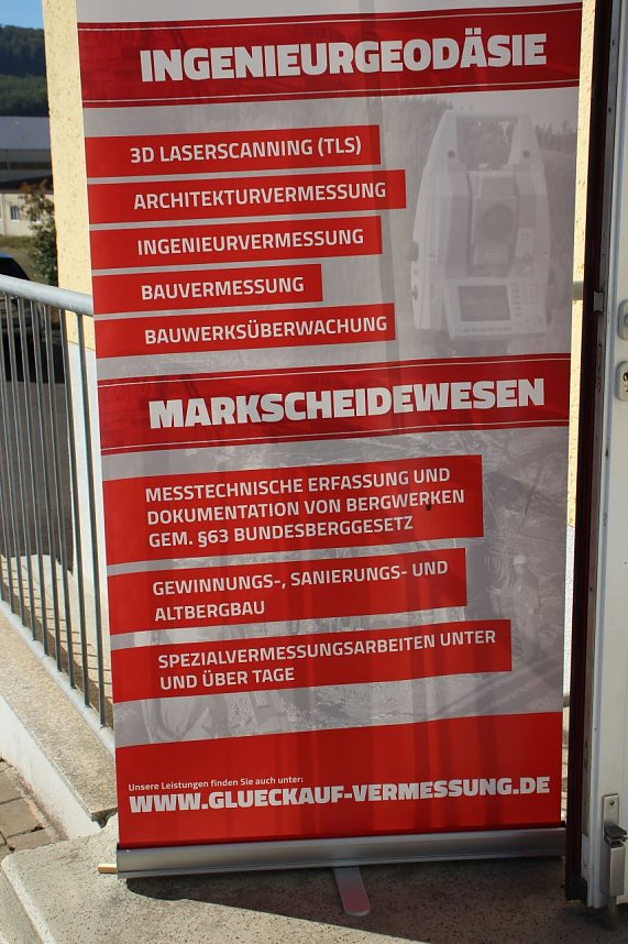 25 j&auml;hriges Betriebsjubil&auml;um bei der Vermessung