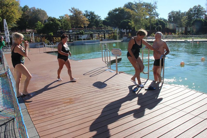 Abbaden im Solewasser-Vitalpark Bad Frankenhausen