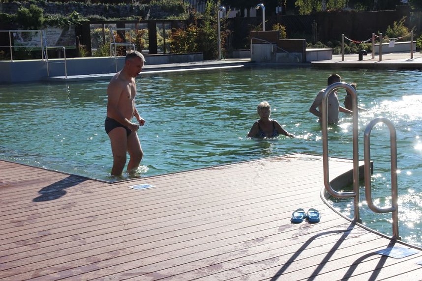 Abbaden im Solewasser-Vitalpark Bad Frankenhausen