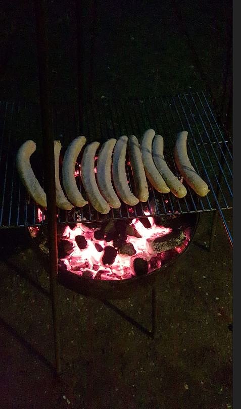 Einheitsfeuer am Jugendclubj