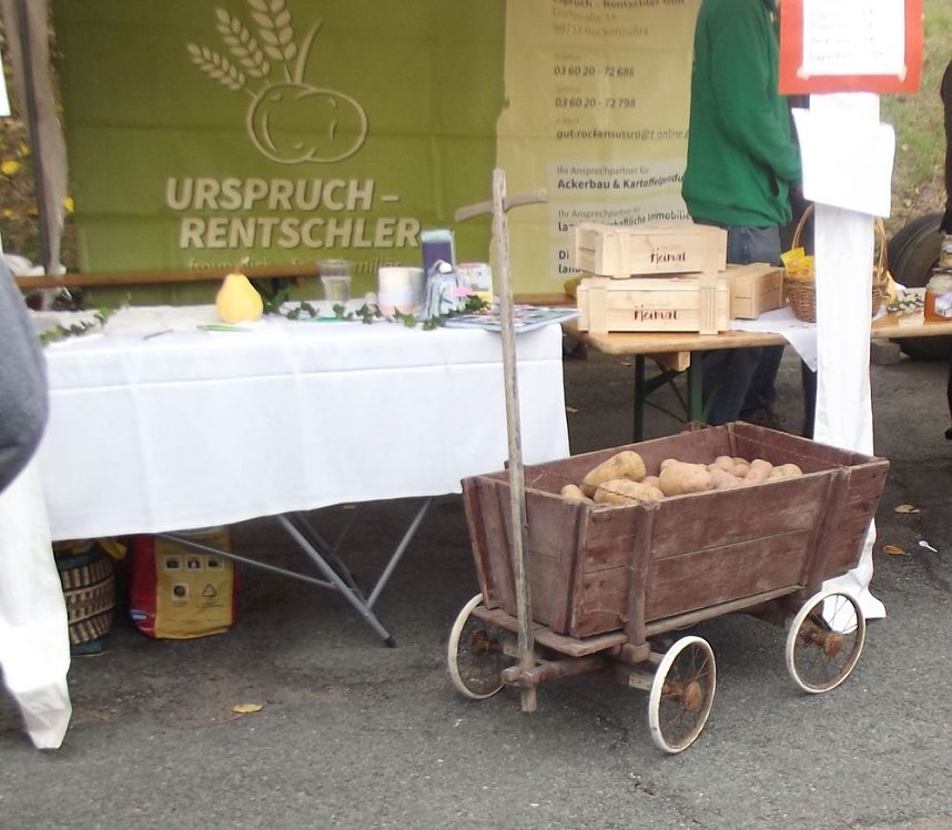 15 Jahre Kartoffelmarkt in Rockensu&szlig;ra