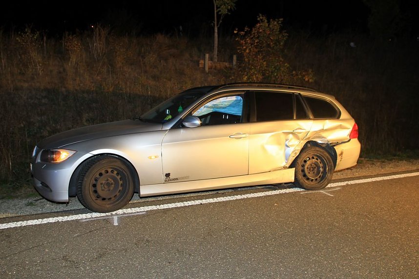 Leichtverletzter auf Ortsumfahrung B4