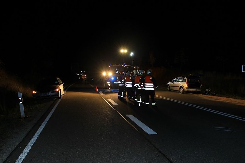 Leichtverletzter auf Ortsumfahrung B4