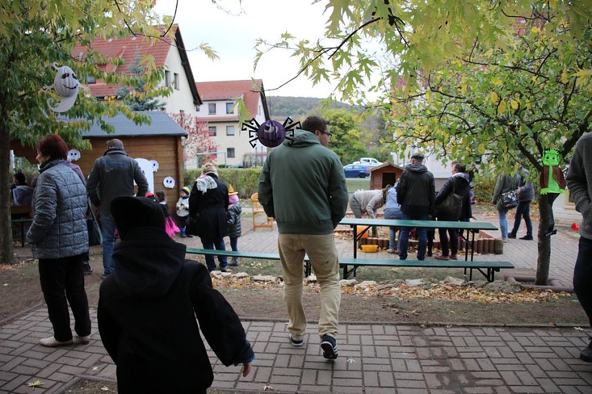 Am Franzberg war es zum Gruseln