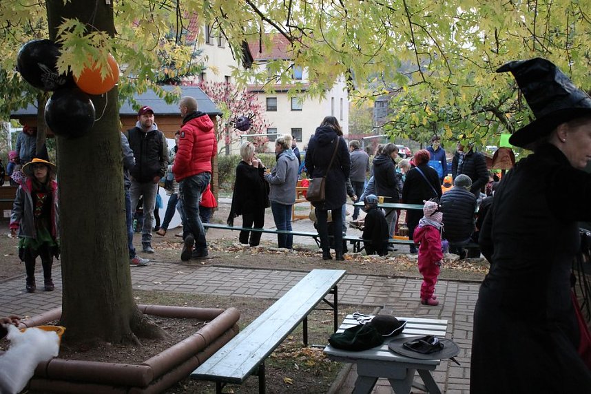 Am Franzberg war es zum Gruseln