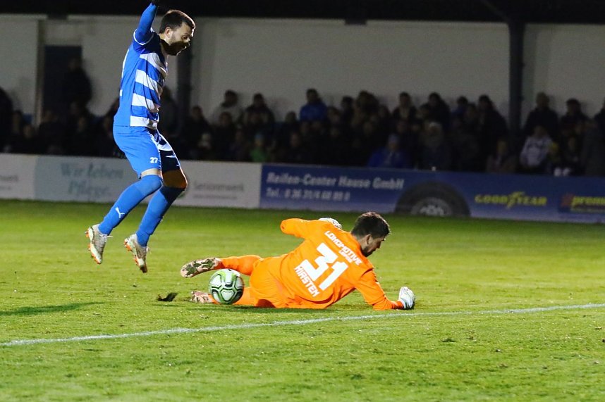 Unentschieden gegen Lok Leipzig