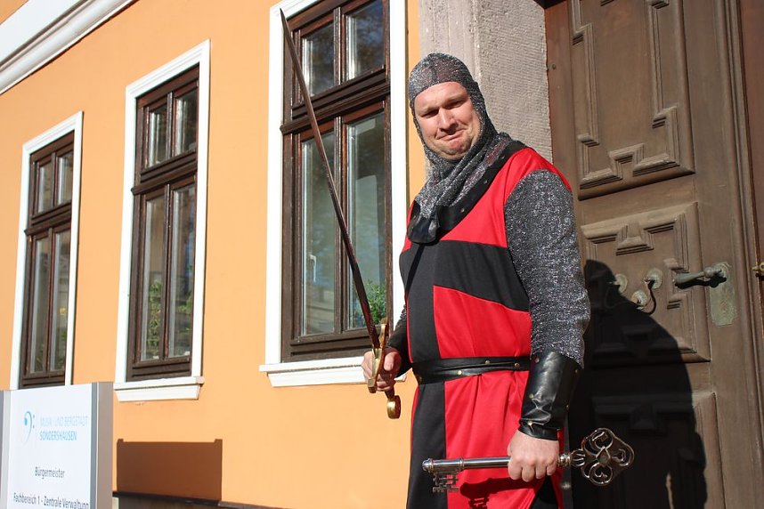 Steffen der Grimmige verteidigte sein Rathaus