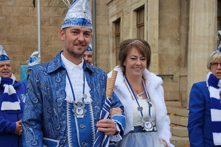 Steffen der Grimmige verteidigte sein Rathaus