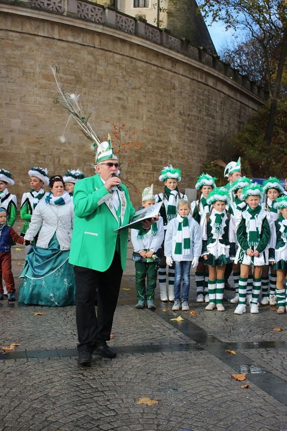 Steffen der Grimmige verteidigte sein Rathaus