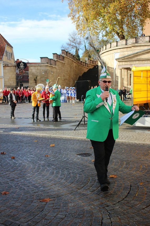 Steffen der Grimmige verteidigte sein Rathaus