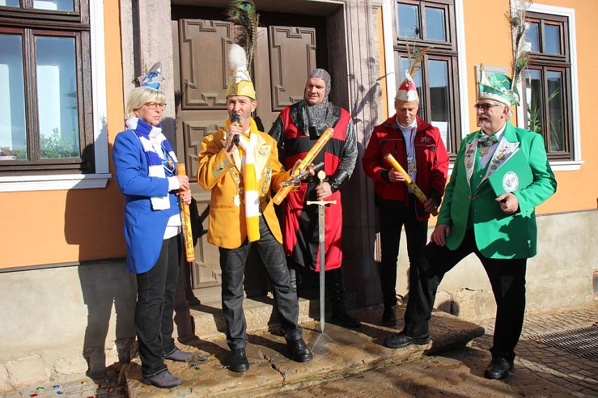 Steffen der Grimmige verteidigte sein Rathaus