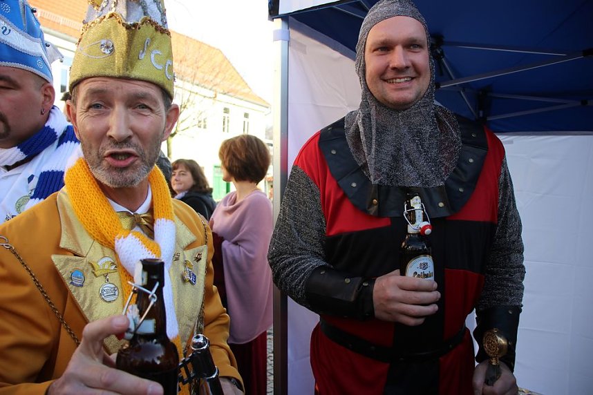 Steffen der Grimmige verteidigte sein Rathaus