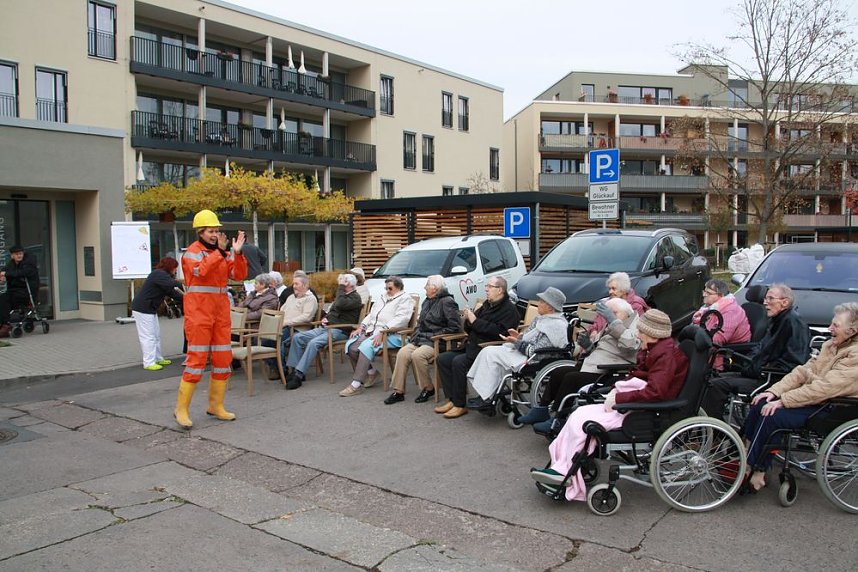Abrissparty im Pflegeheim