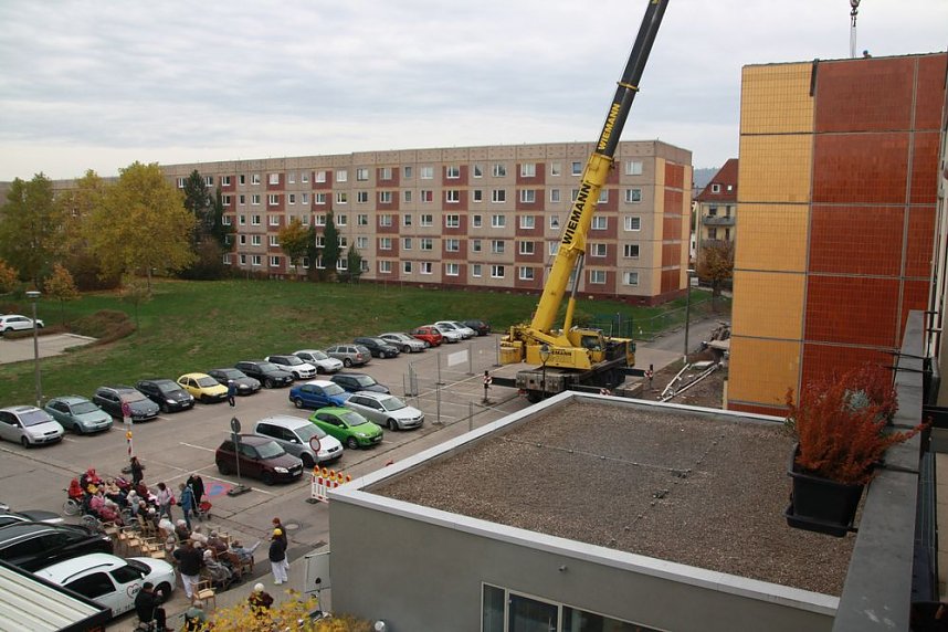 Abrissparty im Pflegeheim