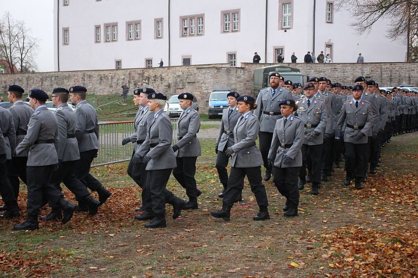Gleich zwei Kompanien vereidigt