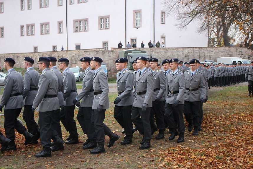 Gleich zwei Kompanien vereidigt