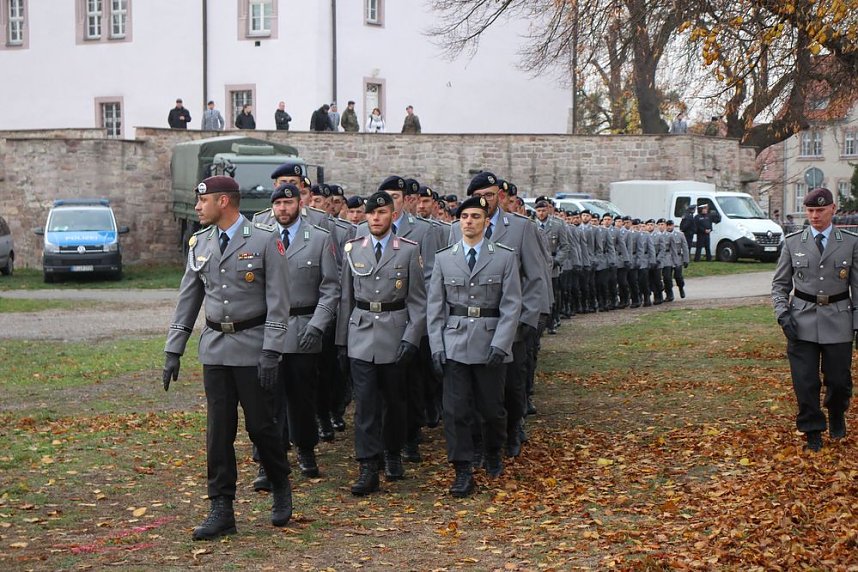 Gleich zwei Kompanien vereidigt