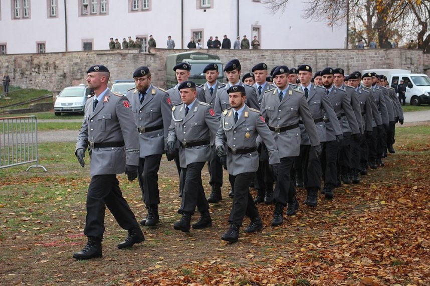 Gleich zwei Kompanien vereidigt