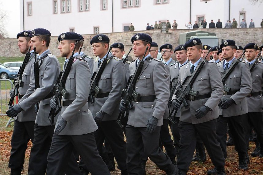 Gleich zwei Kompanien vereidigt