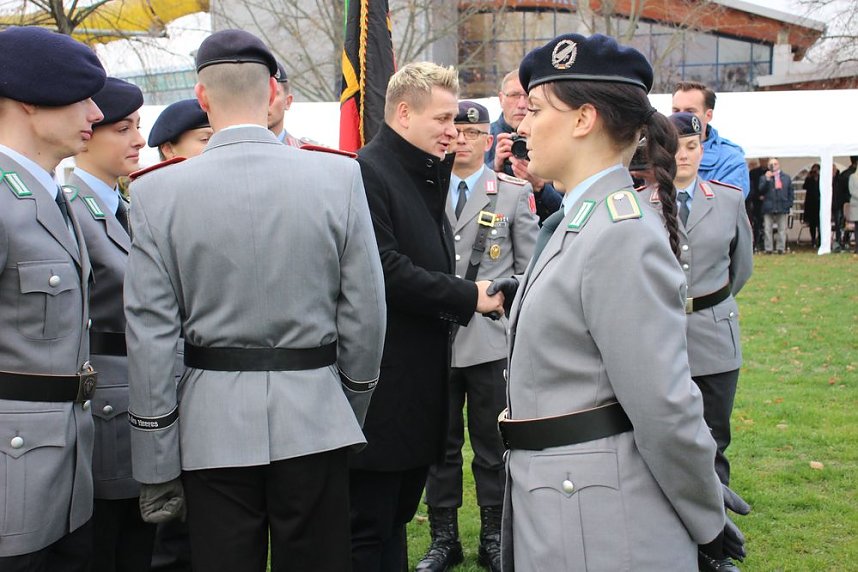 Gleich zwei Kompanien vereidigt