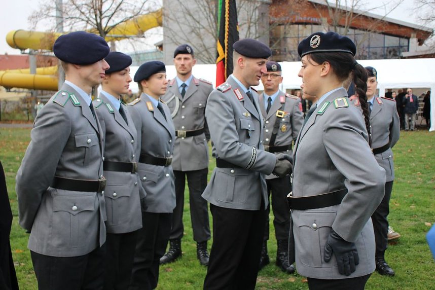 Gleich zwei Kompanien vereidigt