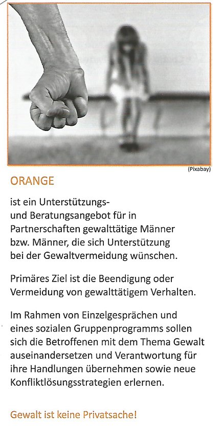 Zeichen gegen h&auml;usliche Gewalt