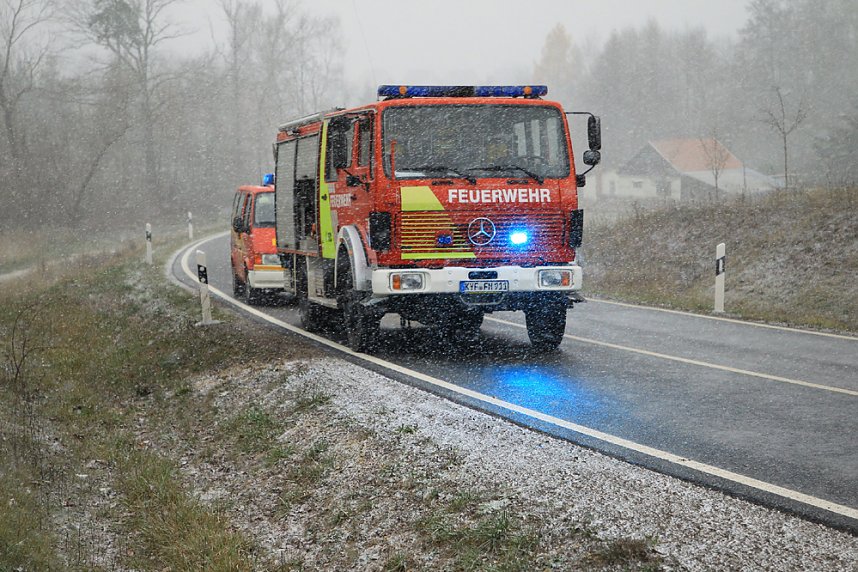 Erster Schnee wurde zum Verh&auml;ngnis