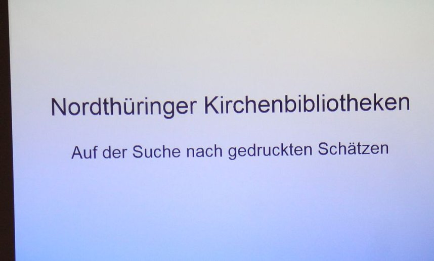 Nordth&uuml;ringer Kirchenbibliotheken werden gerettet