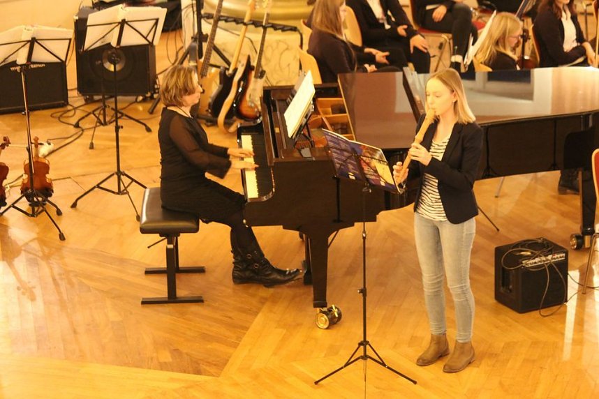 Weihnachtskonzert der Musiksch&uuml;ler