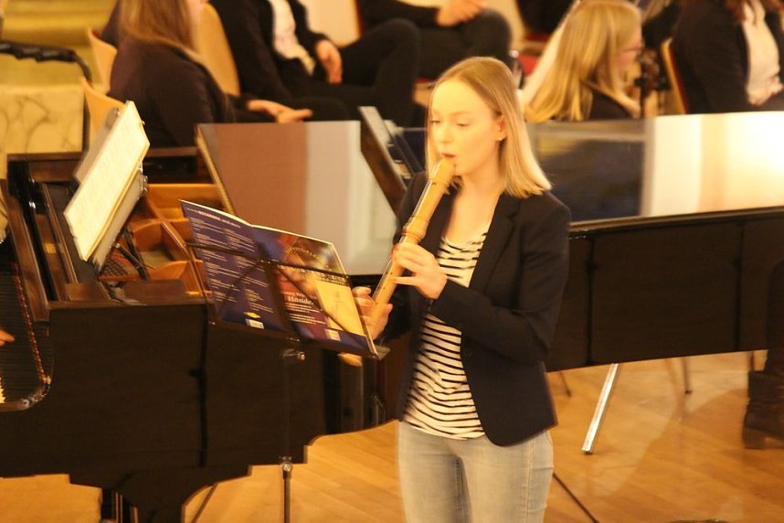 Weihnachtskonzert der Musiksch&uuml;ler