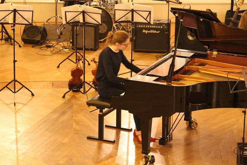 Weihnachtskonzert der Musiksch&uuml;ler