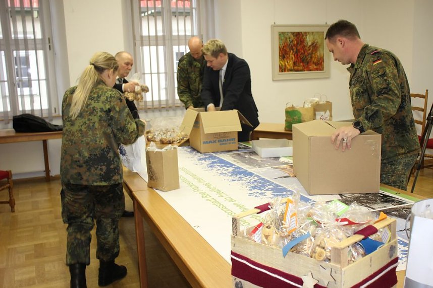 Pl&auml;tzchen f&uuml;r die Panzersoldaten