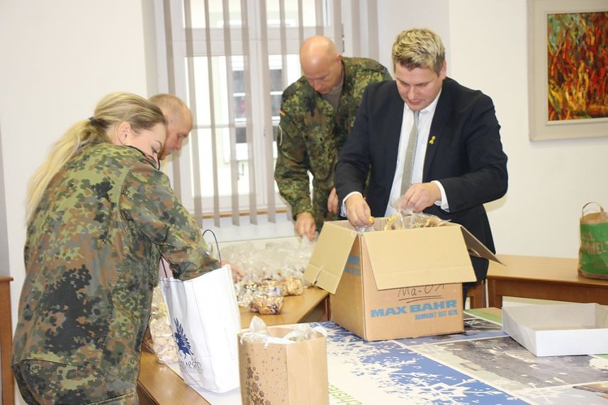 Pl&auml;tzchen f&uuml;r die Panzersoldaten