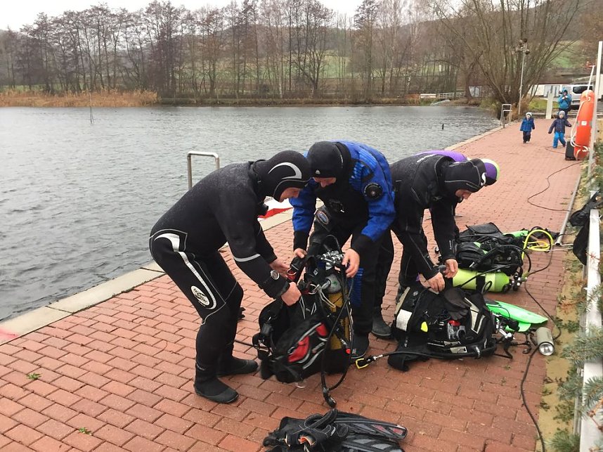 Weihnachtstauchen war ein Erlebnis