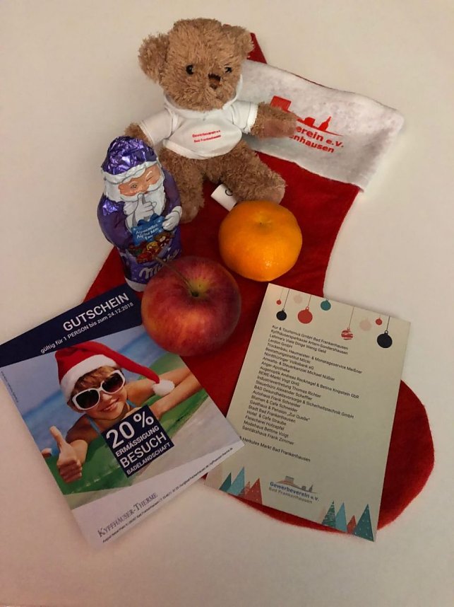 Nikolausaktion des Gewerbevereins Bad Frankenhausen e.V.