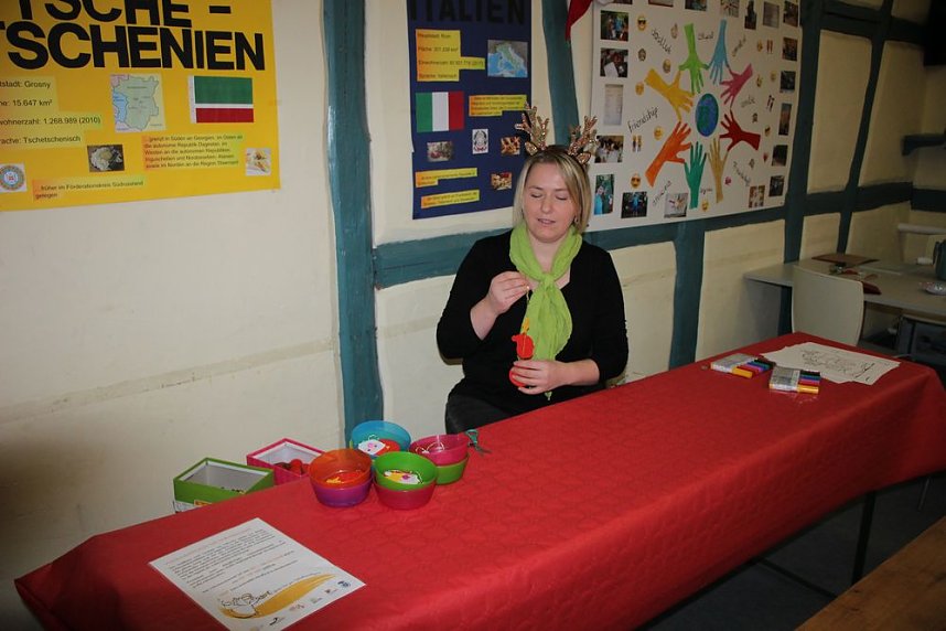 Weihnachtsengel im JUST