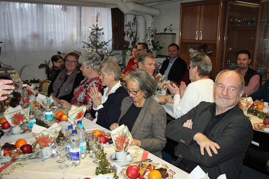 Gem&uuml;tlich im Verband gefeiert